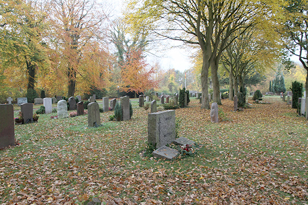 Friedhof Cismar im Herbst